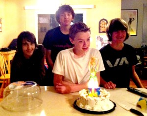 Boris, Gabe, Dante and Kev