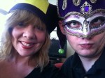 TR and DS. It's Mardi Gras! 